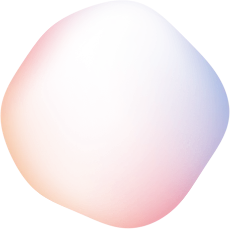 Natural Pharmaceuticals ImuBerin® Abstrakcyjny, zaokrąglony kształt z gradientem od różu i pomarańczu do fioletu.